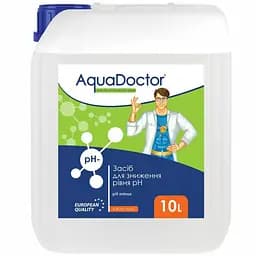 Средство для снижения уровня pH AquaDoctor pH Minus (серная 35%) жидкий 10 л