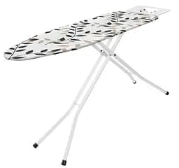 Дошка для прасування Casa Si Superstandard Basic 120x38 White/Black Leaves (CS95150E166)