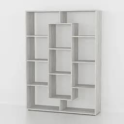 Полиця для книг-стелаж для дому Moreli Id A-0050 1430x1072x290 мм Бетон (id27-0000-50-beton)