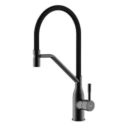 Змішувач для кухні Frap чорний F4497-6 Чорний матовий