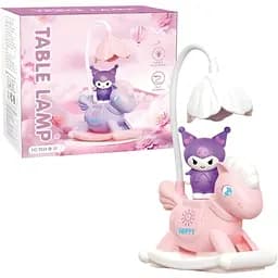 Дитяча настільна лампа Куромі біла (353A)