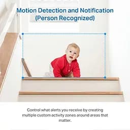 IP-Камера Tapo C211 3MP N300 microSD motion detection чорна TP-Link teh0016039 - мініатюра 9
