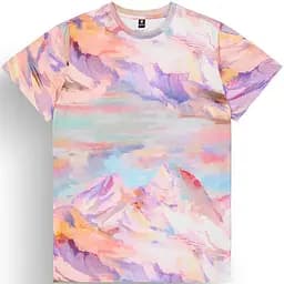 Футболка жіноча Picture Organic Aulden Printed Women XS Фіолетовий-Рожевий - мініатюра 5