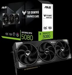 Відеокарта GeForce RTX 5080 16GB Asus TUF Gaming OC (TUF-RTX5080-O16G-GAMING)