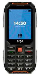 Мобільний телефон Ergo E283 Dual Sim Black orange (7199690)