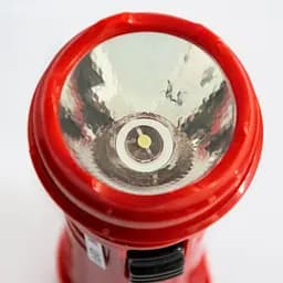 Ліхтар ручний Gold Kama 1W, акумуляторний, LED, з адаптером для зарядки, червоний - мініатюра 4