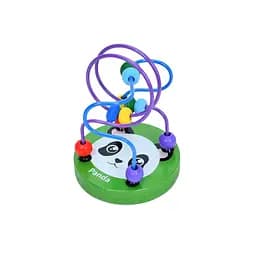 Дерев’яна іграшка Лабіринт на дроті, 11 см, слово англійською (В асортименті)