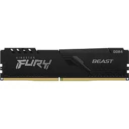 Модуль пам'яті DDR4 Kingston FURY Beast 16GB 3200 MHz Black (KF432C16BB1/16WP) [148743] - мініатюра 3