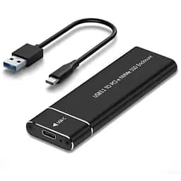 Внешний карман XON MemoryCase для M.2 NVMe (PCIe) USB 3.1 Type-C Черный (XSC2C13NV1MG 4340)