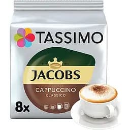 Кава мелена в капсулах Jacobs Tassimo Cappuccino 260 г  