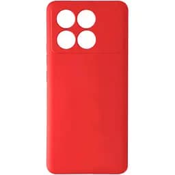 Чехол DK Full Silicone Case для Poco X6 Pro 5G Red [102319]