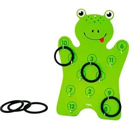 Ігровий набір Viga Toys Жабеня з кільцями (50661)