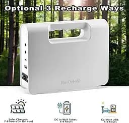 Портативна сонячна станція генератор Wawui 25000mAh 80W + сонячна панель - мініатюра 5