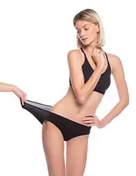 Трусики жіночі бікіні Lama FIT6000BI-02 чорні XS/M - мініатюра 4