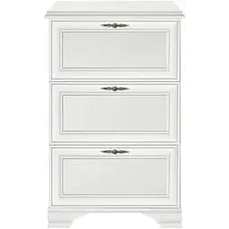 Тумба для взуття ВМК (БРВ) Кентуккі SFB3B Білий альпійський (GRB-2006)