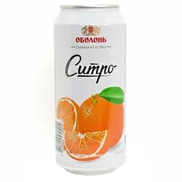 Напій безалкогольний Оболонь Ситро 0.44 л