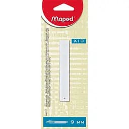 Леза для ножів канцелярських Maped 9 мм 10 шт. (MP.640717)