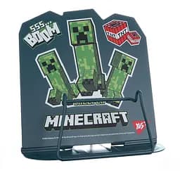 Подставка для книг Yes Minecraft Creeper фигурная металл (470525)