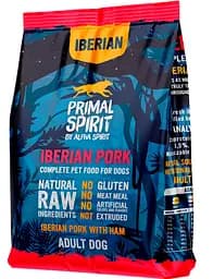 Сухий корм PRIMAL SPIRIT Iberian Pork для дорослих собак всіх порід (з іберійською свининою та шинкою) 1 кг