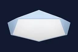 Люстра стельова LED Levistella 752L78 BLUE, 90W, регульована температура світла, голубий, сучасний стиль для дому - мініатюра 2