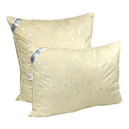 Подушка Руно из искусственного лебяжьего пуха, 50х70 см, белый (310.53ЛПУ_Білий квадрат)