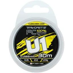 Флюорокарбон Favorite U1 FC 30 м 3.0/0.285 мм 13.2 lb/5.97 кг - мініатюра 2