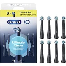 Змінні насадки до електричної зубної щітки Oral-B iO Максимальне очищення 8 шт.