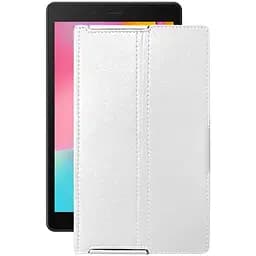 Чехол StatusCASE из экокожи для планшета Samsung Galaxy Tab A 8.0 2019 (T295) Белый
