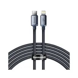 Кабель Baseus Crystal Shine Series Fast Charging Data Cable Type-C to Lightning 20W 2m Black
