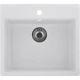 Мийка кухонна Zerix ZS-5751S-01 Біла (ZX4595)