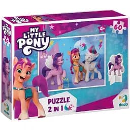 Дитячі Пазли My Little Pony Стильні подружки DoDo 200140 60 елементів, з фігуркою