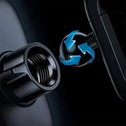 Тримач Baseus Metal Age II Gravity Car Mount (Round Air Vent Version) (SUJS030001) - мініатюра 10