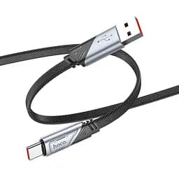 Кабель Hoco U119 USB to Type-C QC 27W 1.2 м чорний