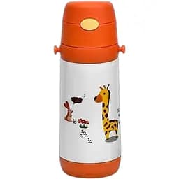 Термос-поїлка Stenson MT-2090-50 дитяча з трубочкою 350мл Білий