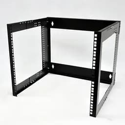 Кронштейн настінний 19" 9U, глибина. 280…480мм, чорний