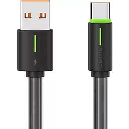 Кабель Usams SJ732 USB-A to USB-C 18W 1m Black (SJ732USB01) [138974]