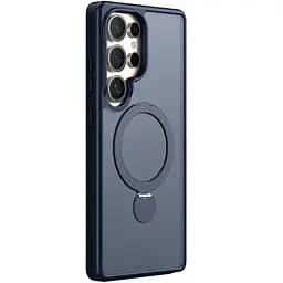 Чехол Ummi Colorful with MagSafe HQ Ring для Samsung Galaxy S24 Ultra Dark Blue