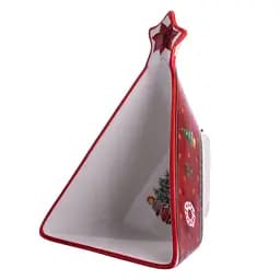 Піала для десертів та закусок Christmas порцелянова 15*12*4 см Yiwu HP-SDHK-15