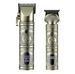 Набір для стрижки 2 в 1 VGR V-670 (Машинка + Тример, Металевий корпус, LCD).