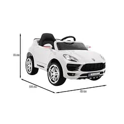 Електромобіль Ramiz Turbo-S 2х6, білий (PA.HL1518.BIA) - мініатюра 2