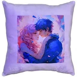 Подушка плюшевая Путешествие в мир любви Strateg 60728 Фиолетовый