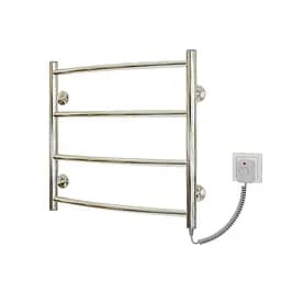 Электрический полотенцесушитель Kosser Дуга 500x500/4 ER рег. ДД06ЕR, Хром, Правое