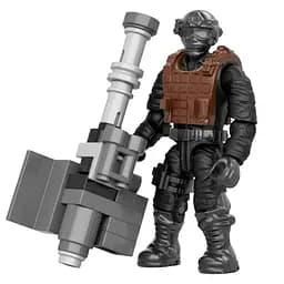 Конструктор "Военный KB 1129-2, с фигуркой солдата, оружием и военным снаряжением"