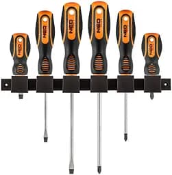 Отвертки SL,PH, сталь CrV, набор 6шт Neo Tools hoz0014079