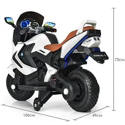 Дитячий електромобіль-мотоцикл Bambi Racer M 3681AL-1 до 60 кг - мініатюра 2