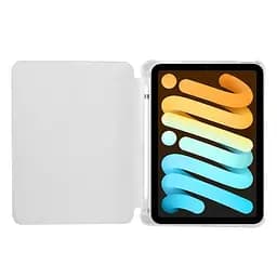 Чохол-книжка BeCover Soft TPU з кріпленням Apple Pencil для Apple iPad Mini 7 2024 Gray (712439) - мініатюра 4