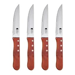 Набор ножей для стейков Bergner Bbq lovers 4 предмета (BG-40201-MM)