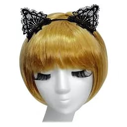 Ушки Кошка ажурная