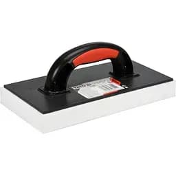 Терка пластикова Yato для керамічної плитки з білою губкою h=30 мм 270х130 мм (YT-51905)