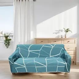 Чехол на диван трехместный Love You трикотажный 033 (81129)